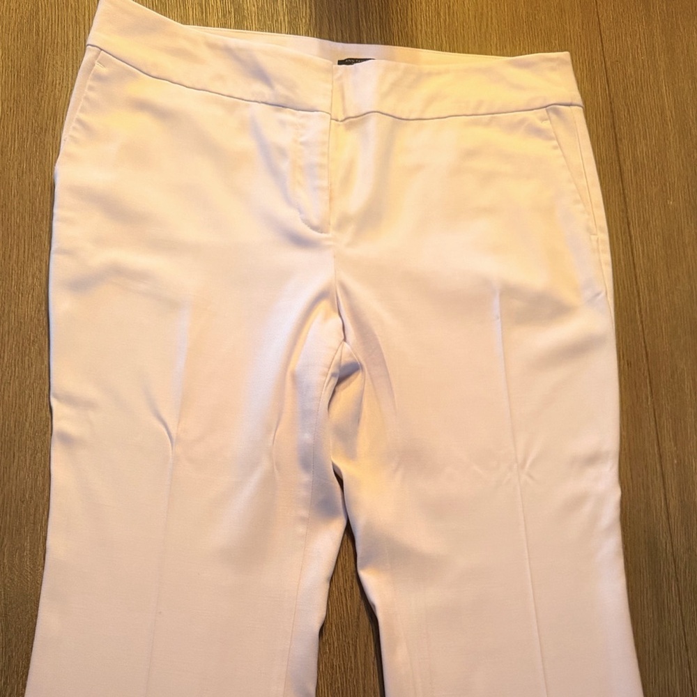 Ann Taylor Factory White Dress Pants – Women’s Petite 12P – Classic Tailored Fit